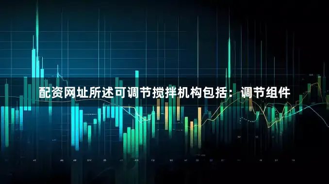 配资网址所述可调节搅拌机构包括：调节组件
