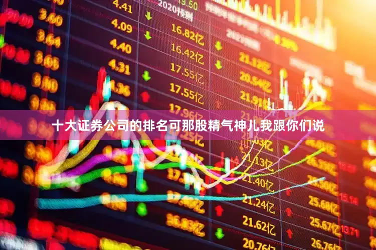 十大证券公司的排名可那股精气神儿我跟你们说
